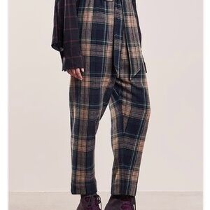 *RARE* Vivienne Westwood Anglomania “New Kung Fu” Cropped Tartan Pants